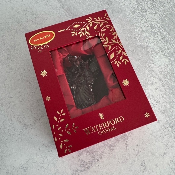 NWT Waterford Crystal 2015 Angel Christmas Ornament Collectible Holiday Gift - Picture 3 of 6